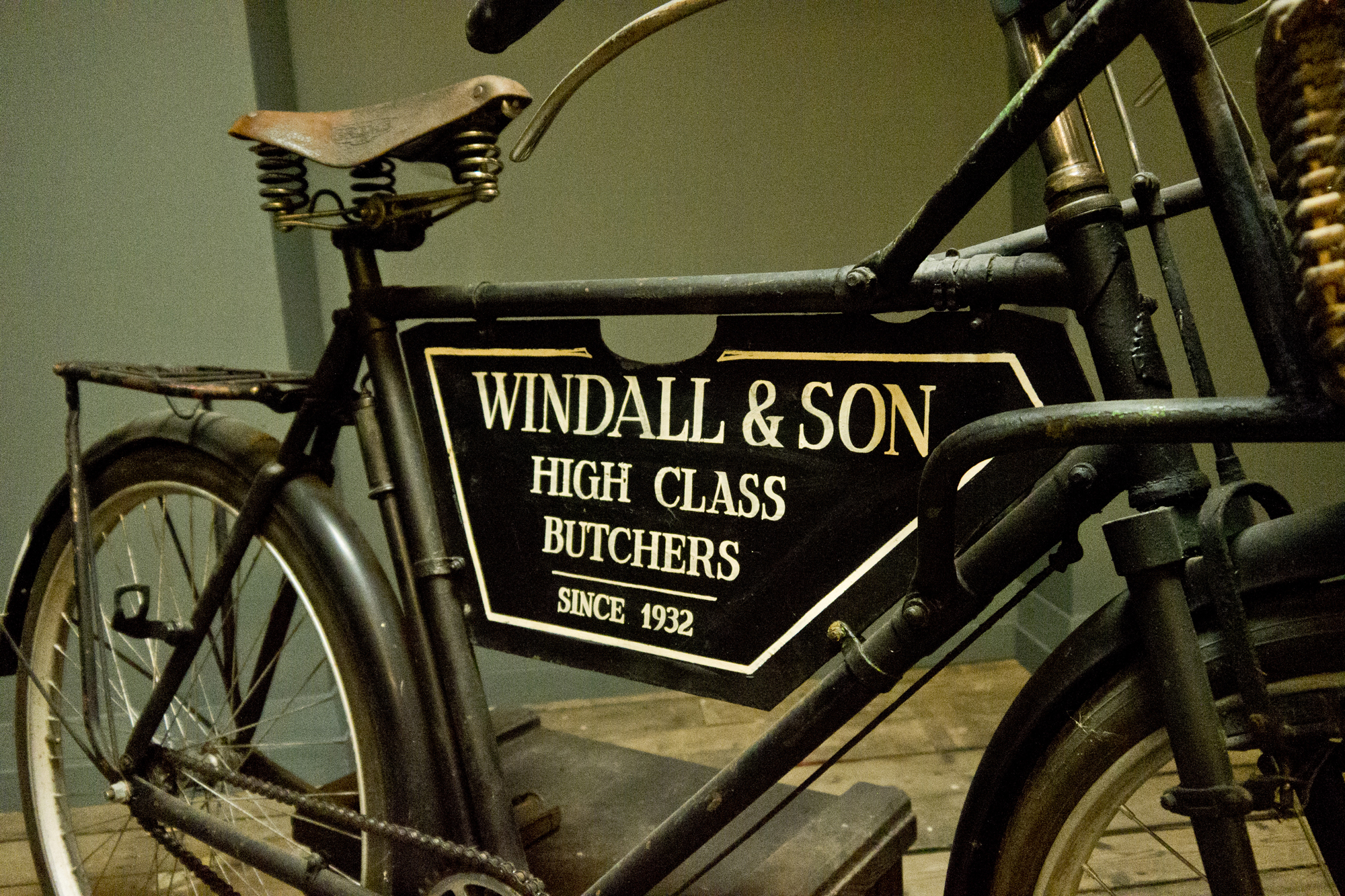 old butchers bike