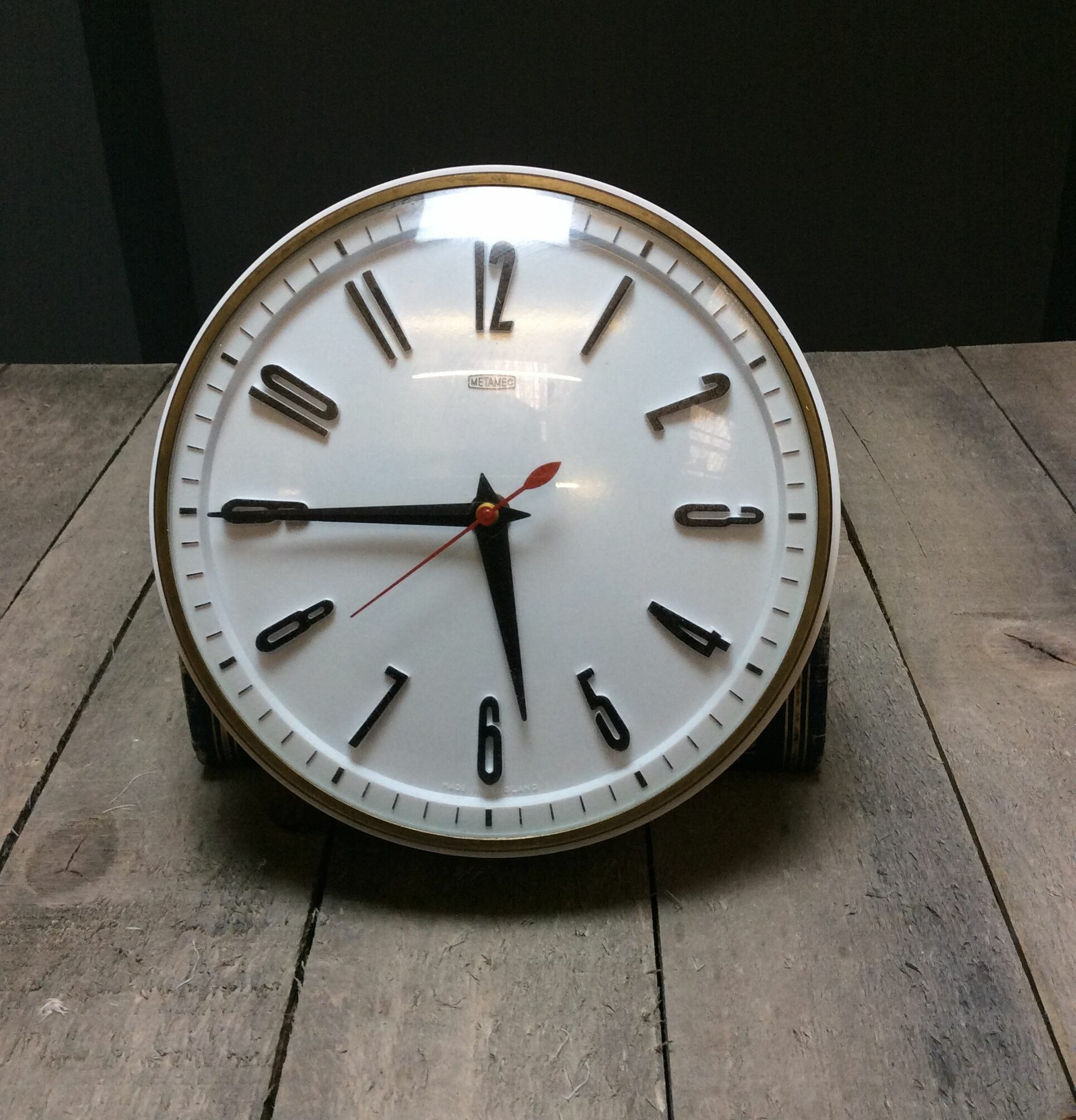 White Face Wall Clock