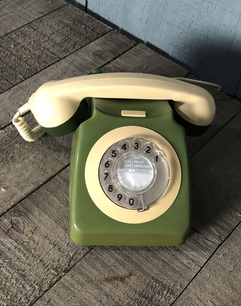 Green & Cream Telephone